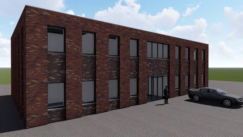 Nieuwbouw kantoor en bedrijfshal te Rijssen – foto 4